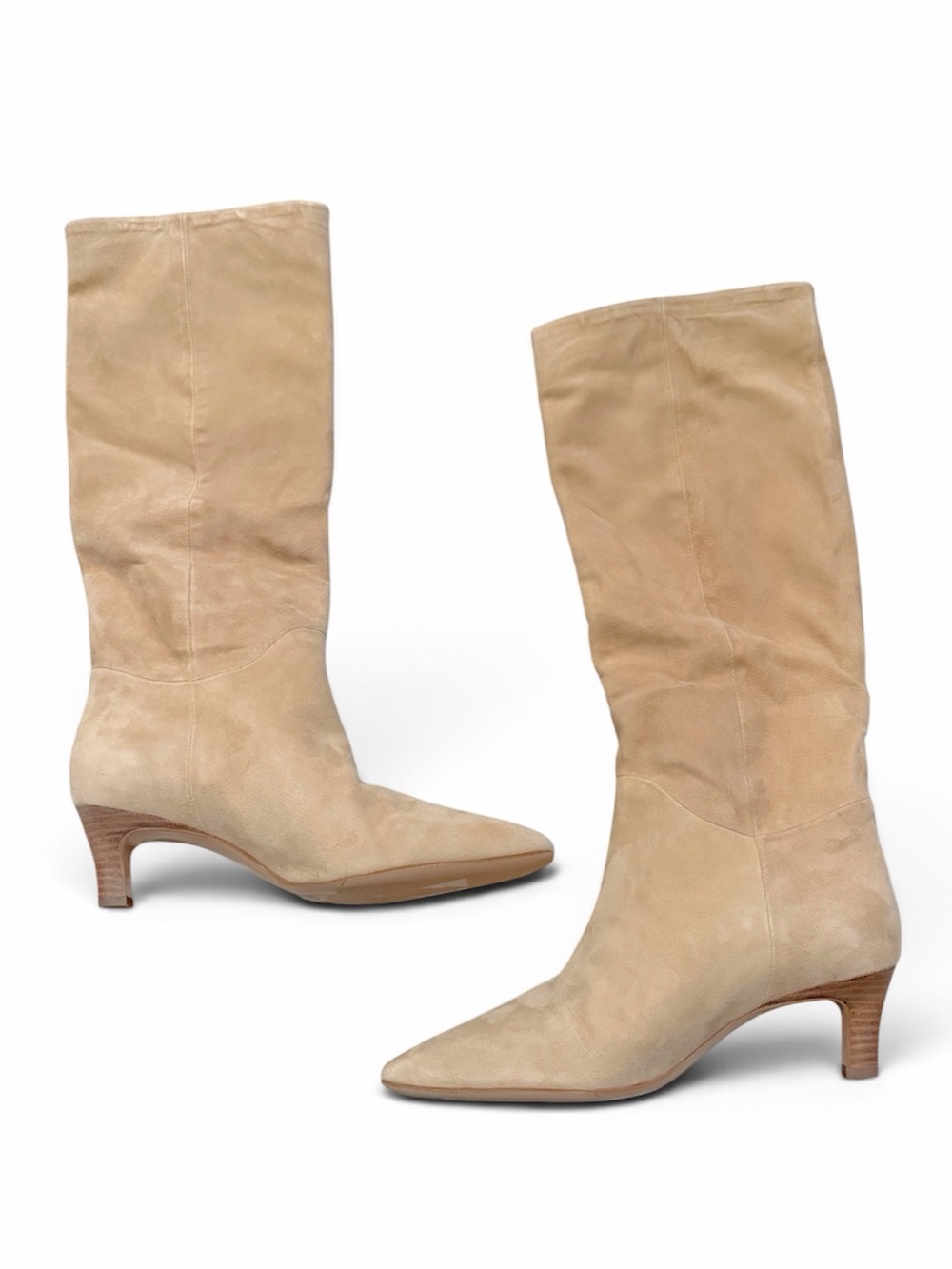 Favorite Daughter Lena Knee High Boot in Shortbread Beige, Size 9, NEW w/o Box - Picture 9 of 10